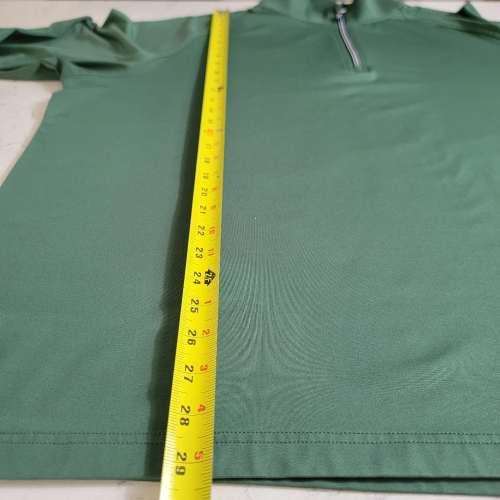 Cutter & Buck Adapt Eco Knit Stretch Quarter Zip Pullover golf Mens XXL Green